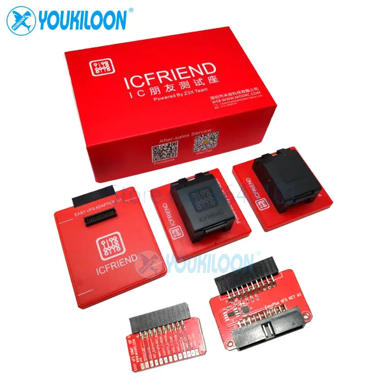 Новый оригинальный UFS BGA 3 в 1 разъем адаптера ICFriend ICs-UFS поддержка BGA254 BGA153 BGA9 с