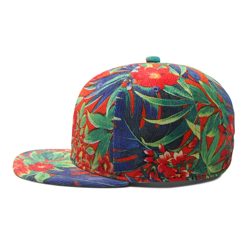 Бейсболка с 3D принтом для мужчин и женщин Кепка в стиле хип хоп плоская