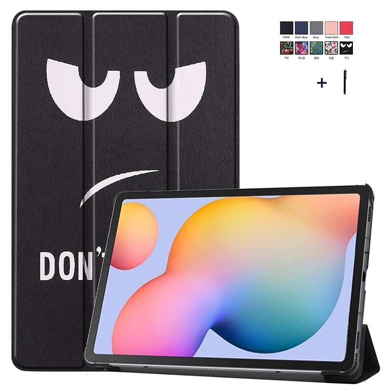 Чехол для Samsung Galaxy Tab S6 Lite 10 4 '񟭔 SM P610 615 флип чехол из искусственной кожи +