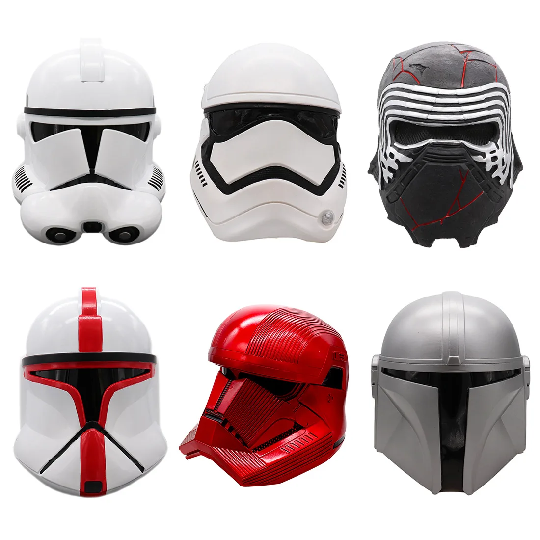 

Star Wars Pvc Mandalorian Helmet The Mandalorian Cosplay Helmet Boba Fett Anime Bounty Hunter Costumes Masques Hard Masks Gift