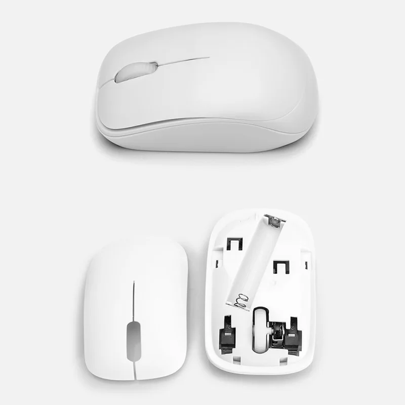 Ультра тонкий 2 4G Беспроводная клавиатура мышь комбо набор с USB Приемником Для