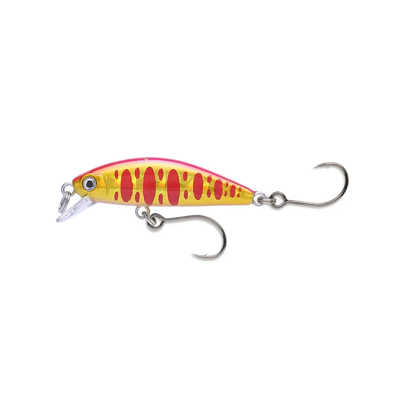 I Pesca AGILE MINNOW-38.8S мини рыболовные приманки 38,8 мм 2,5 г поток гольян тонущий воблер isca, искусственный окунь приманка для форели - Цвет: I