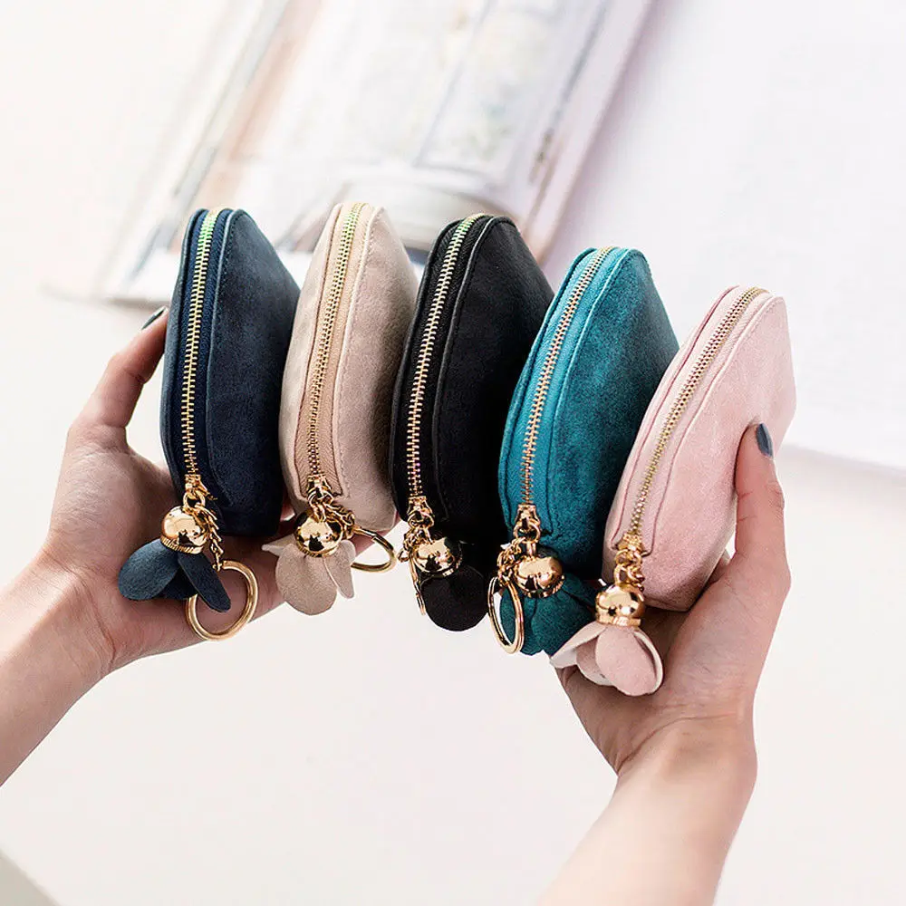 

Women Fashion Coin Purses Ladies PU Leather Mini Wallet Card Key Holder Girls Fashion Clutch Bag Handbag