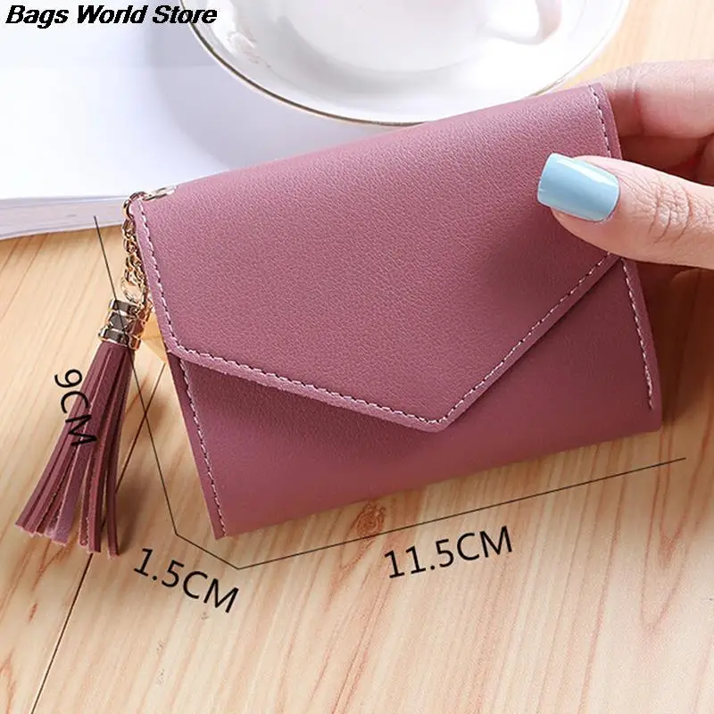 Female Short Korean Students Lovely Purse Mini Wallet Women Fashion Small for 1PCS | Багаж и сумки