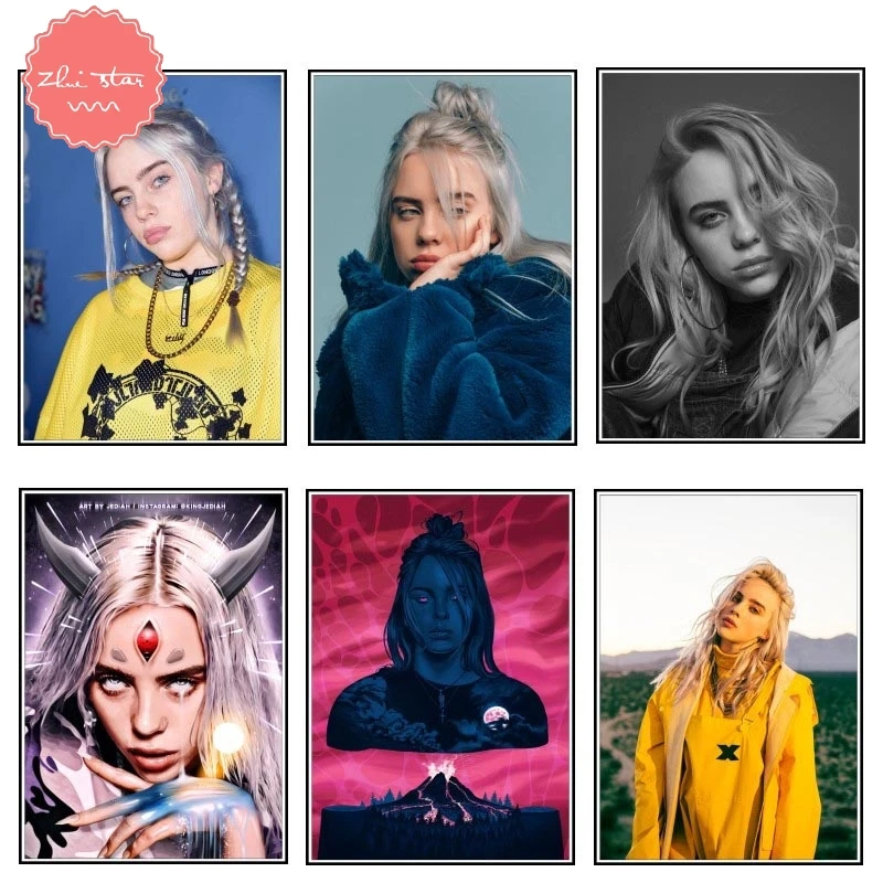 DIY Алмазная вышивка Billie Eilish настенные картины алмазная живопись крестиком