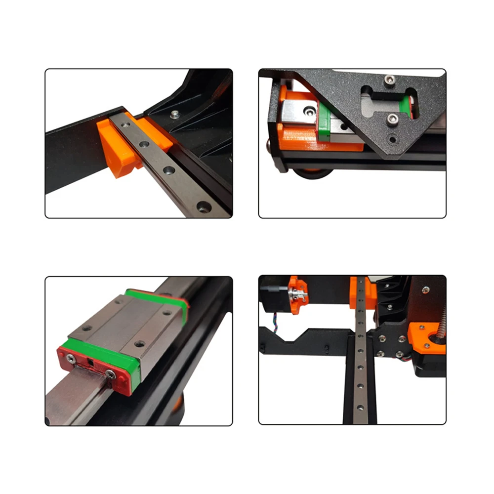Комплект для модернизации линейной направляющей Prusa MK3 MK3S X Axis MGN12H i3 MK3|Детали и