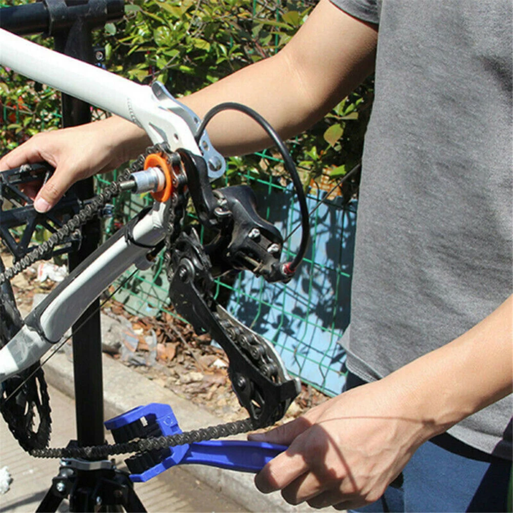 

Bike Dummy Hub Tool Quick Cleaning Cycling Bicycle Chain Keeper Holder