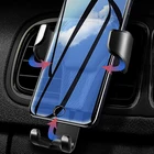 Мобильный телефон подставка держатель в автомобиль без магнитной GPS фиксатор присоска Автомобильный держатель для телефона для IPhone 12 11 Pro 8 Xiaomi Huawei
