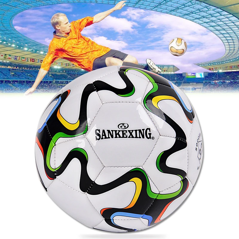

Official Size 5 Football PU Leather Match Training Soccer Ball Profession Gym Supplies Wear-Resistance Indoor Outdoor Sports