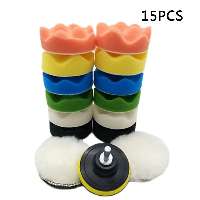 Губка/деревянные полировальные колодки 15 шт./компл. 3 &quotдля автомобильного