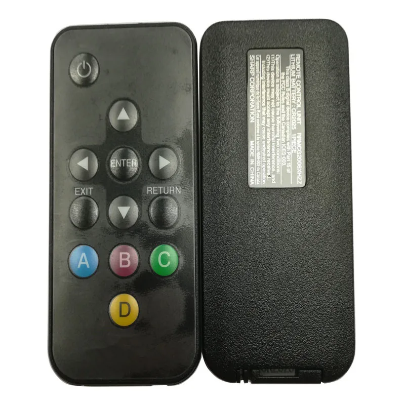 Оригинальный новый пульт дистанционного управления для SHARP Control ler RRMCG2006XHZZ |