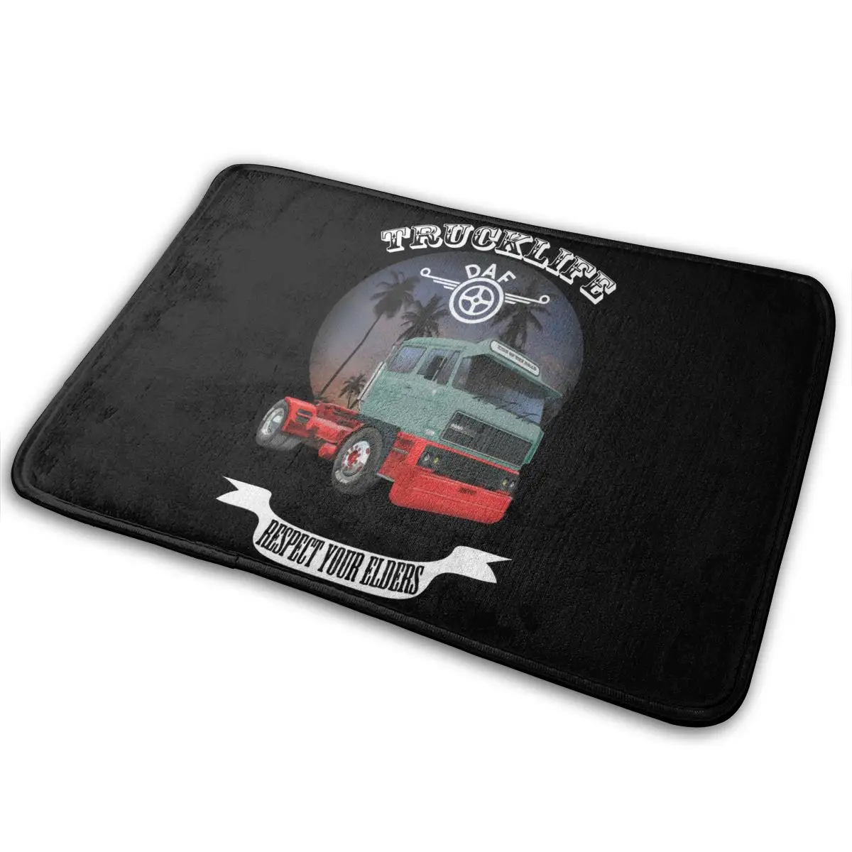

Daf Logo Car Truck Lorry Fashion Unisex Trucklife Trucker Gift Pattern Comfortable Rug Carpet