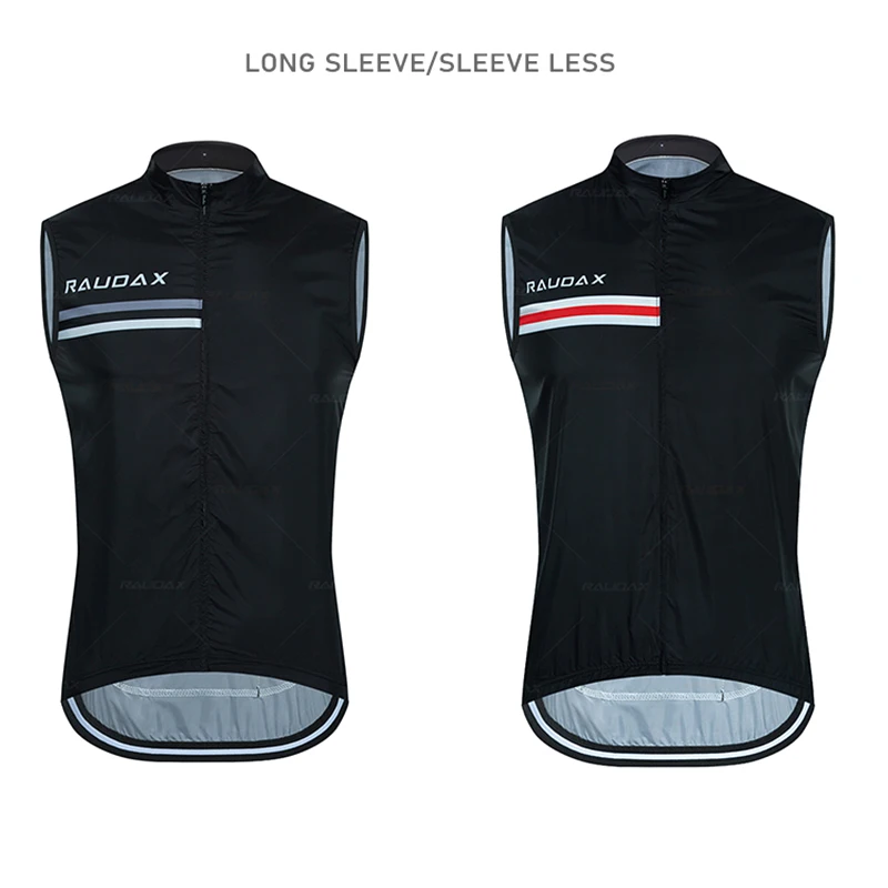 

Sleeveless Cycling Jersey Unisex Windproof Cross-country Jacket Bike Jacket Black Vest Triathlon Cycling Outerwear