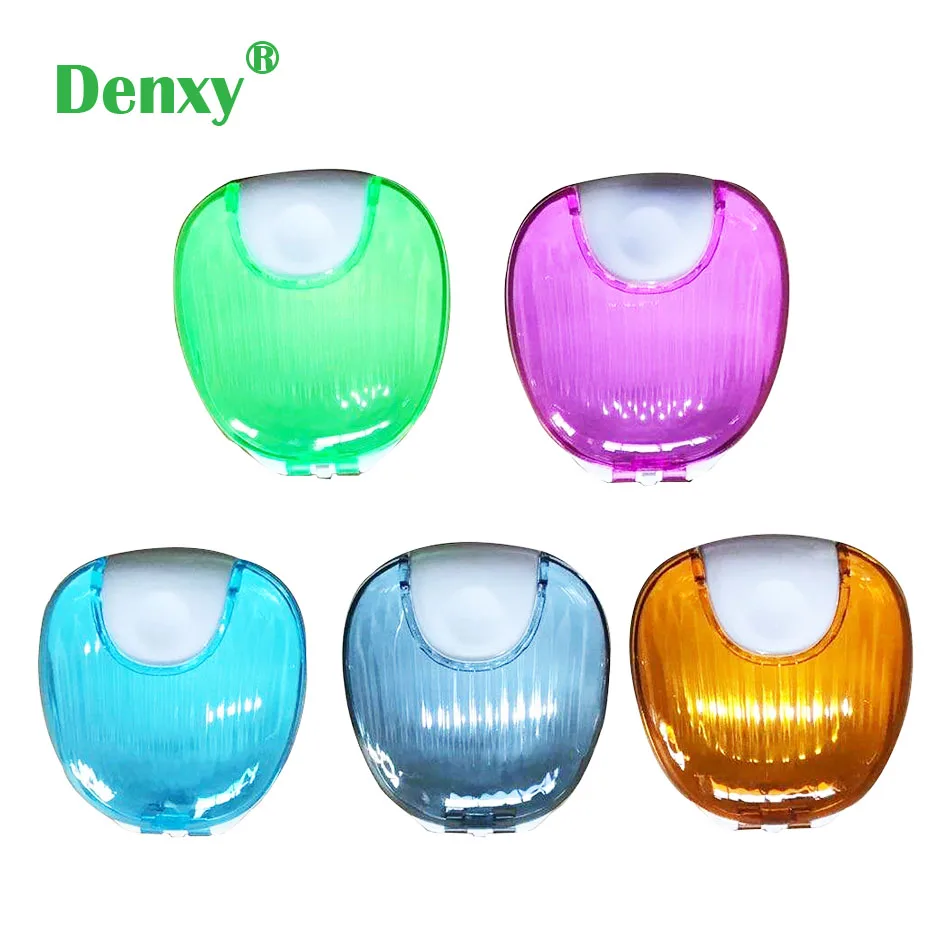 Denxy 3 шт. зубные цветастая коробка фиксатор чехол Ортодонтическая щеточка для