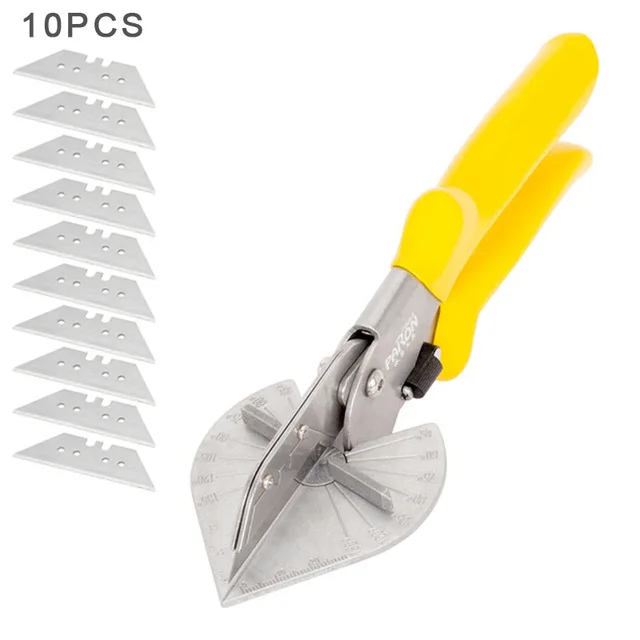 45 To 135 Degree Miter Cutter Hand Shear Multifunctional PVC PE Plastic Pipe Scissors edge angle scissors wire slot cutter Sciss