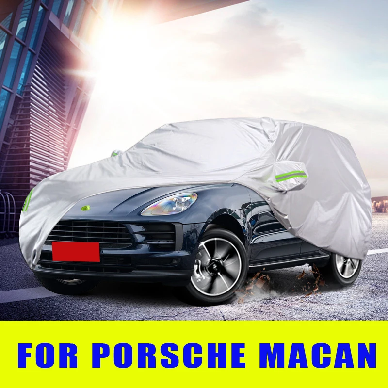 Waterproof Full Car Covers Outdoor Sunshade Dustproof Snow For Porsche Macan 2014-2020 Accessories