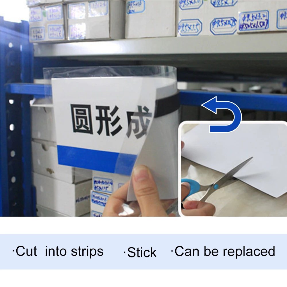 Самоклеящаяся Гибкая Магнитная пластина для холодильника 3 шт./лот A4