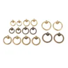 2 шт., латунные ручки для двери под старину, 20253035 мм