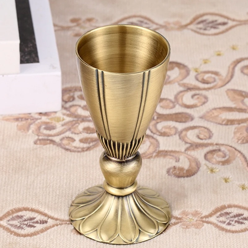 Винтажный стеклянный бокал для вина и водки 25 мл |