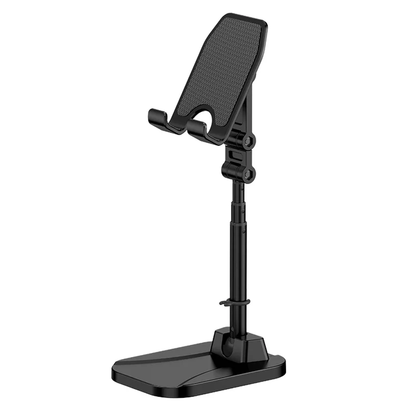

New desktop mobile phone bracket lifting lazy tablet portable folding bracket metal telescopic live broadcast bracket