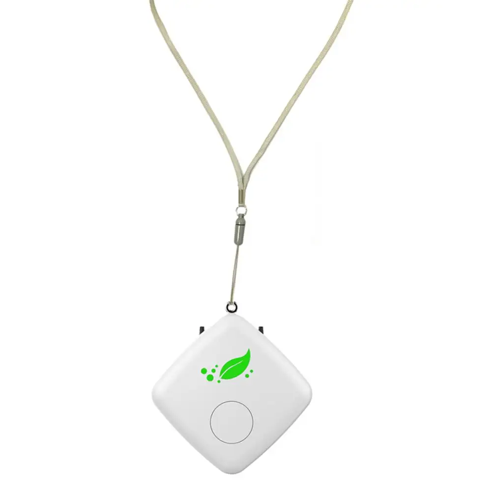 

Wearable Air Purifier Portable Air Purifier Necklace USB Air Cleaner Personal Negative Ion Air Freshener for Car Home Adult Kid