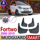 Брызговики для Smart Fortwo W451 451 W453 453 2008  2019 Брызговики от грязи аксессуары для брызговиков 2009 2010 2011 2015 2016 2018