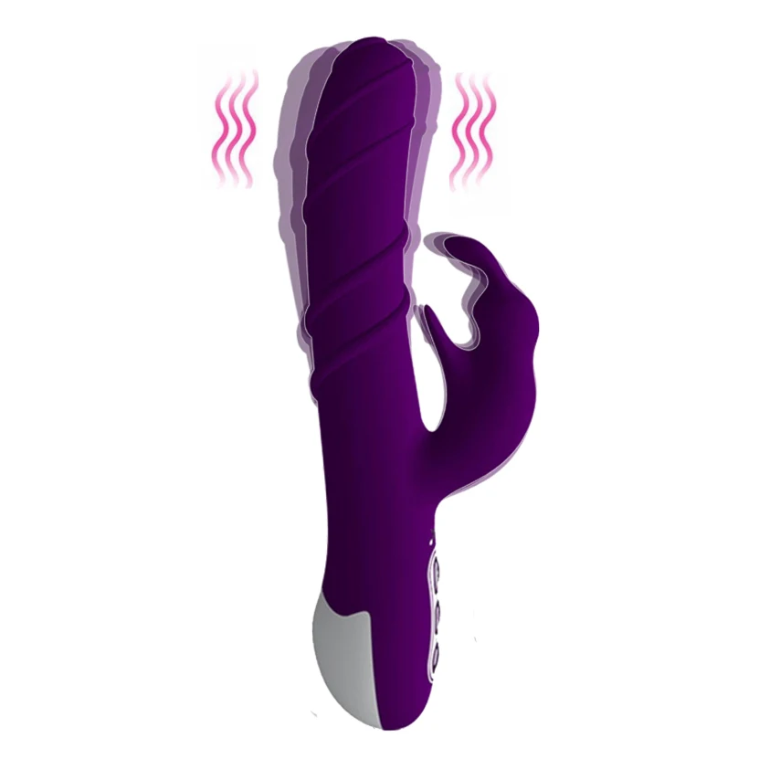 Y. LOVE двойной сильная вибрация голова кролика Вагина стимулятор для мастурбации