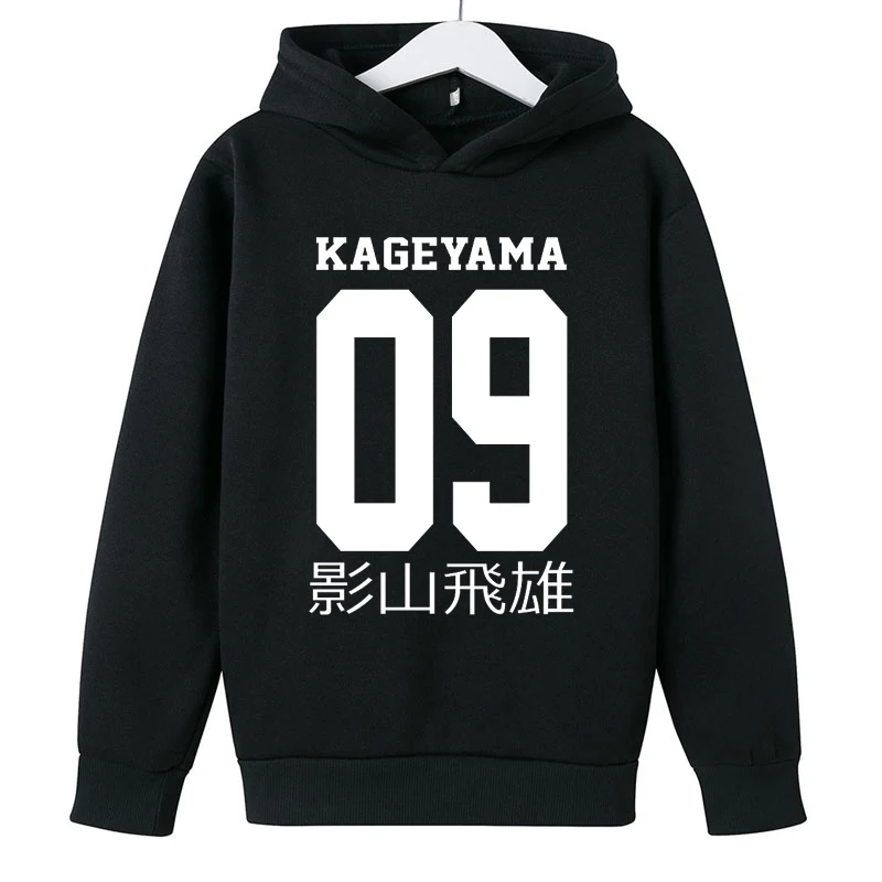 

Anime Haikyuu Hoodie Sweatshirt Boys/girls Cosplay Hoody Hinata Shouyou Hooded Hoodies Volleyball Uniform Boys Tops Casual Full