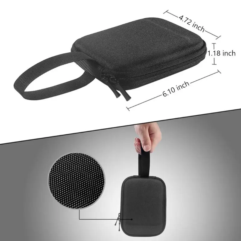 

Universal Travel Carry Hard Carrying Case Bag Box for Seagate Barracuda Fast SSD External Solid State Drive and Data Cable