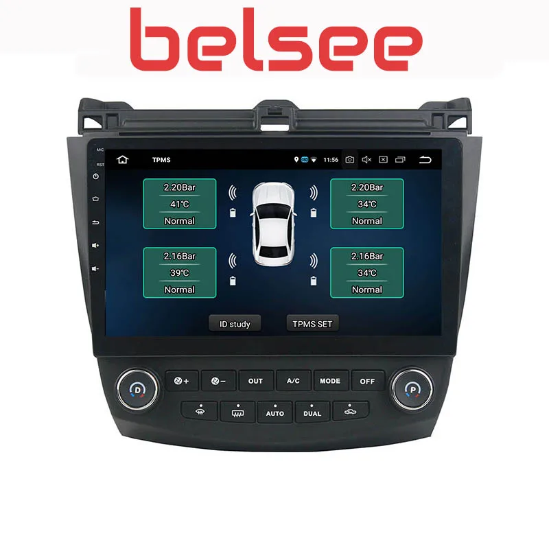 Belsee 10 1 &quotAndroid 8 0 PX5 Ram 4 Гб автомобильное радио GPS навигация головное устройство