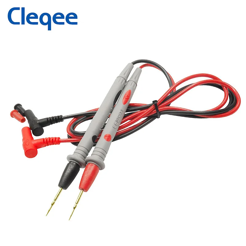 Cleqee P1502 2 шт. датчики для мультиметра с остро заточенными иглы универсальные зонд