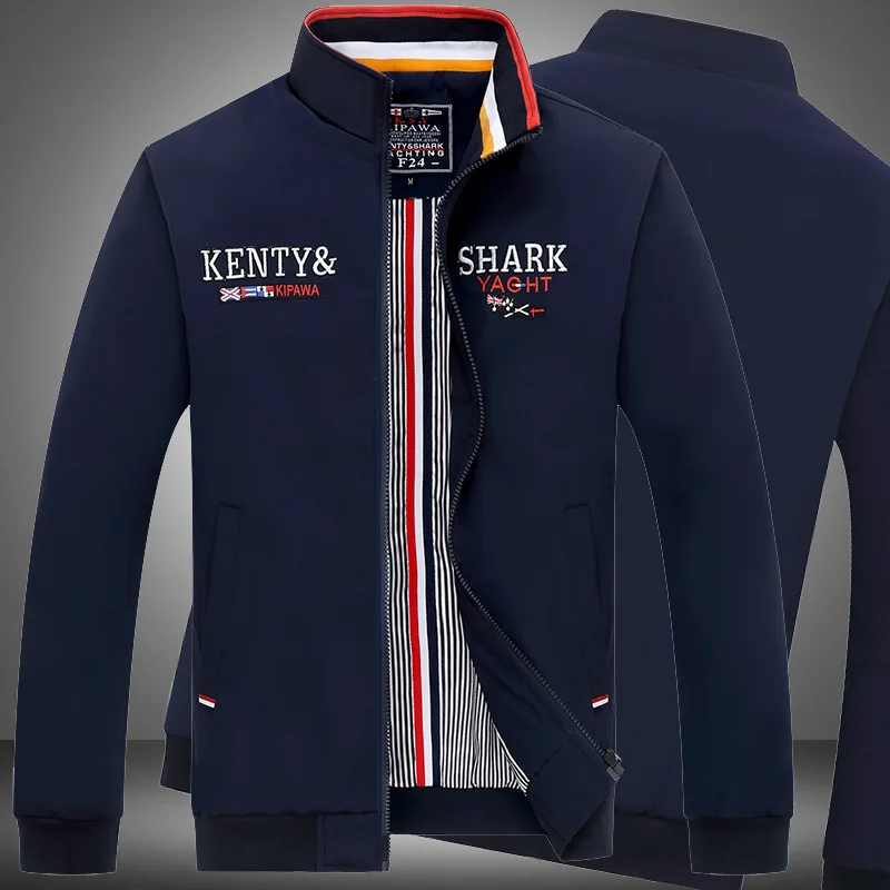 

2020 Cotton Clothing New Shark Brand Business Casual Solid Male Outwear Winter Long Sleeve Coat Warm Mens Jacket Plus Size 4XL