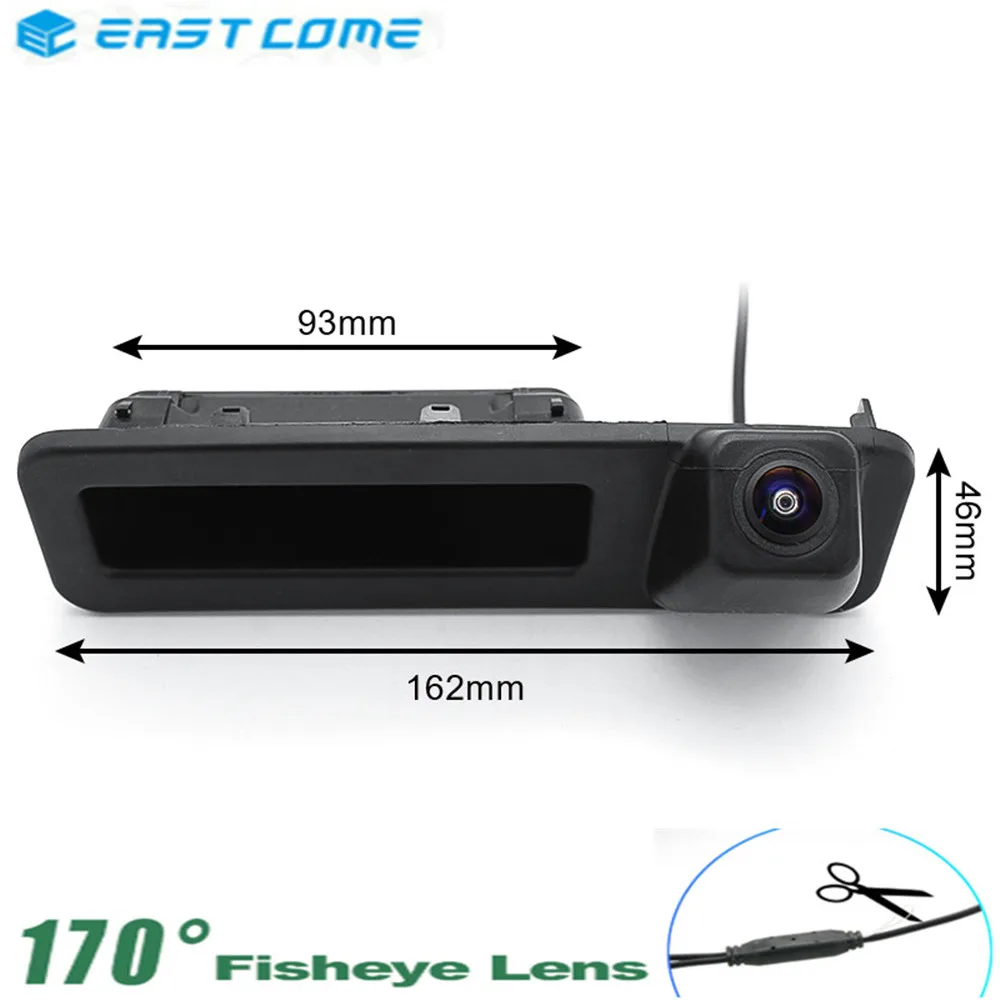 1080P камера заднего вида ночного видения с ручкой багажника Автомобильная для BMW X1