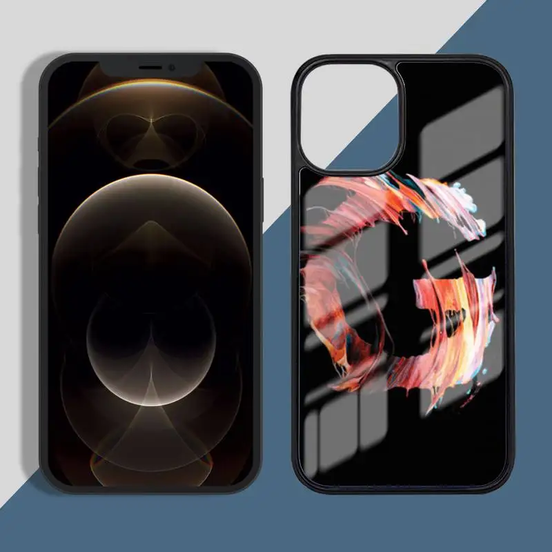 

Fashion Colorful Letters Phone Case PC for iPhone 11 12 pro XS MAX 8 7 6 6S Plus X 5S SE 2020 XR