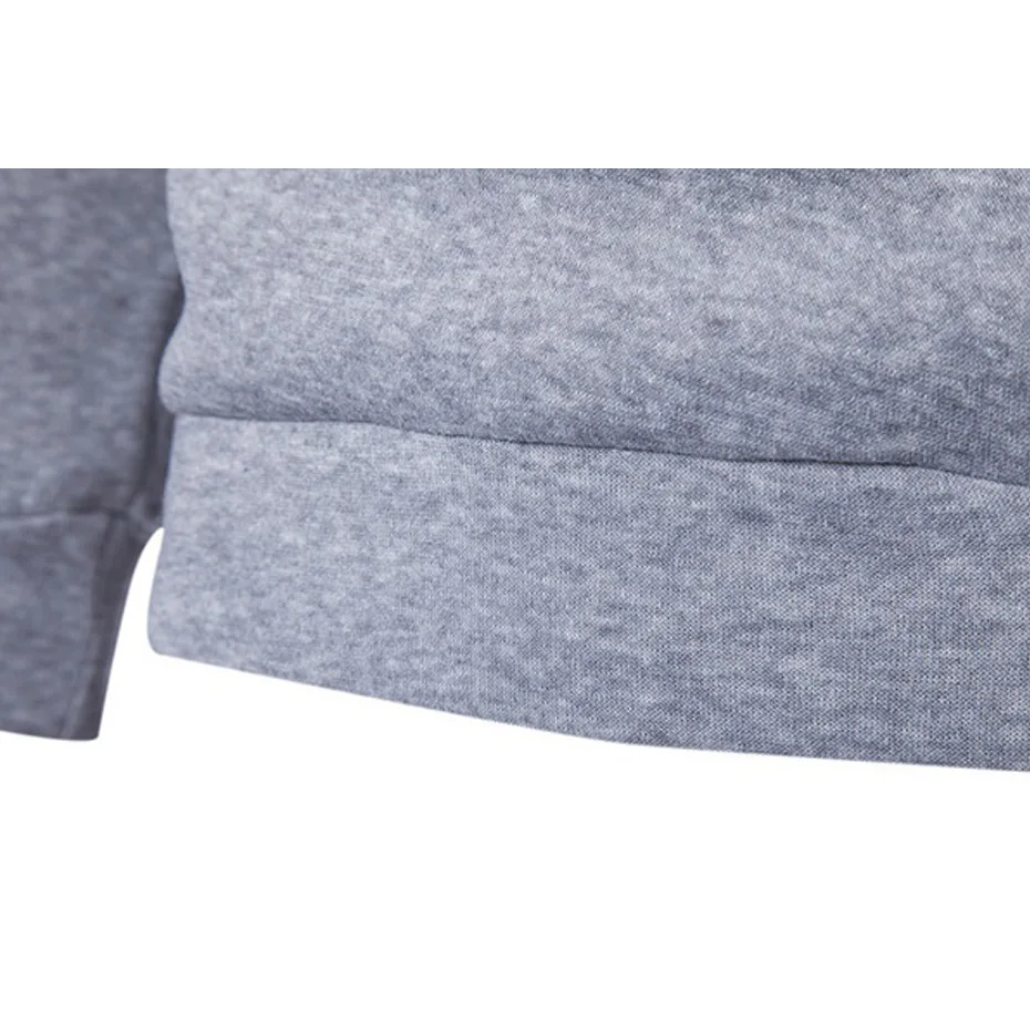 Мужской свитер с круглым вырезом ZOGAA повседневный облегающий пуловер в стиле