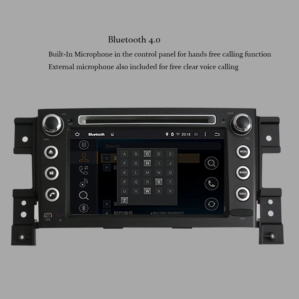4 Гб + 64 Восьмиядерный Android 10 0 Автомобильный GPS-навигатор для Suzuki Grand Vitara 2005-2015