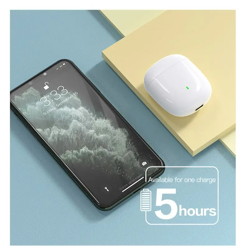 Беспроводные наушники игровые с сенсорным управлением TWS Bluetooth 5 0 зарядным чехлом