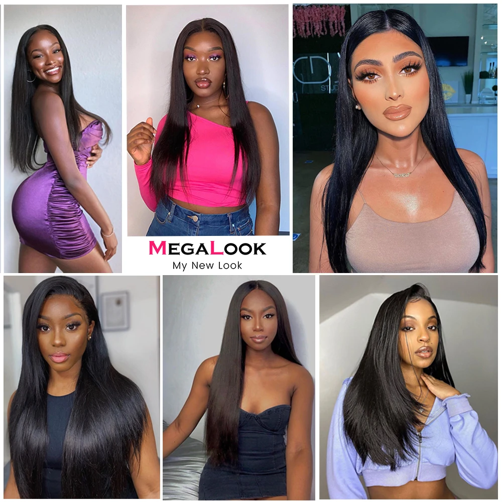 прозрачного кружева закрытие парик 4x4 бразильский прямая шнуровка парики 180