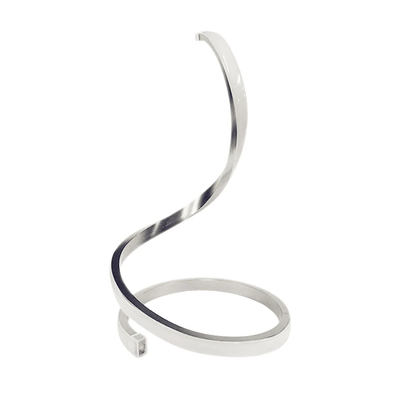 Современная светодиодсветодиодный спиральная Настольная лампа с защитой глаз