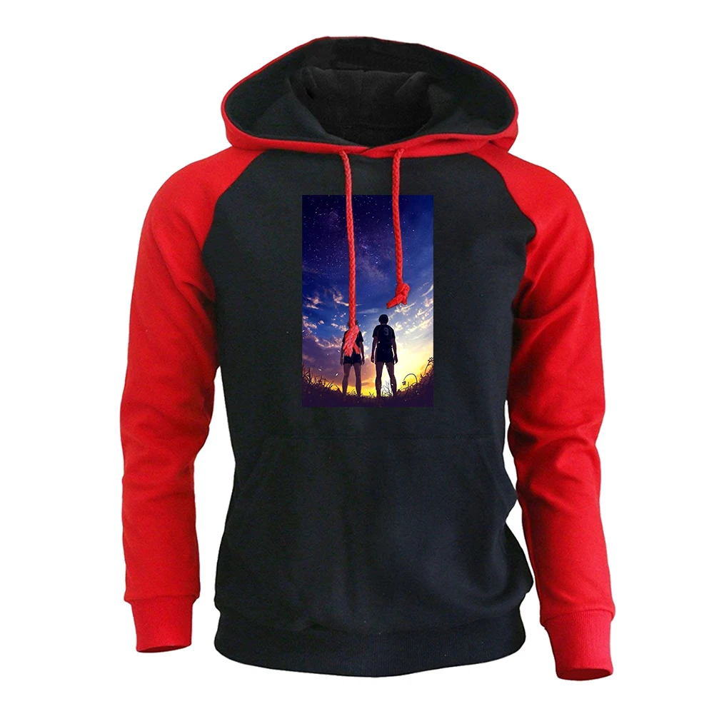 Модные Аниме Толстовка осень-зима 2020 Мужская толстовка флисовый пуловер кошма