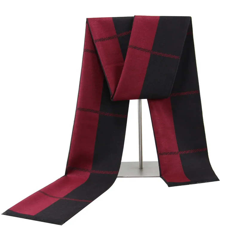 

Scarf for Men,Men's Winter Scarf, Warm Scarf Men, Fashion Plaid Scarf,