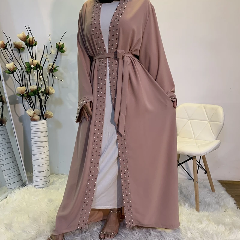 Eid Abaya Дубай Турция женское кимоно для мусульманской женщины длинное