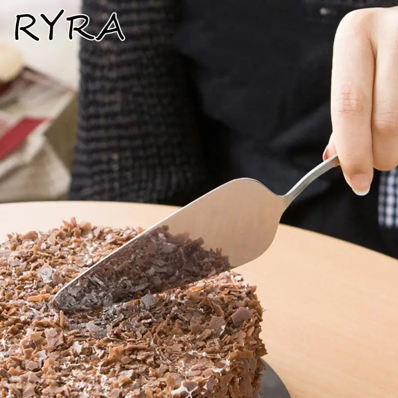 

Stainless Steel Serrated Edge Cake Server Blade Cutter Pie Pizza Shovel Cake Spatula Cheese Shovel Cake Knife Baking Tool