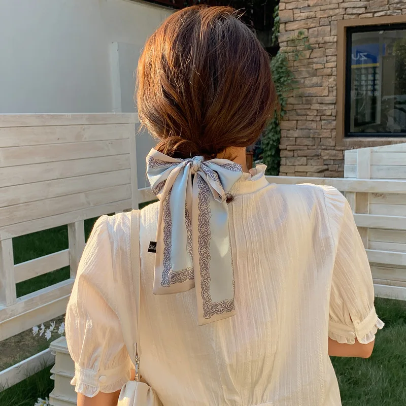 Банты для длинных волос шарф головной платок многофункциональный галстук