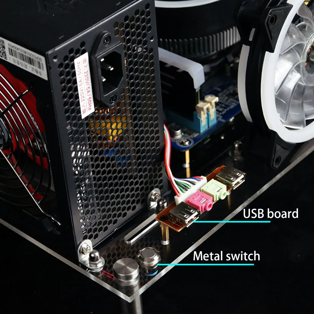 ITX MATX ATX пк открытая воздушная рамка тестовая настольная материнская плата Overclock