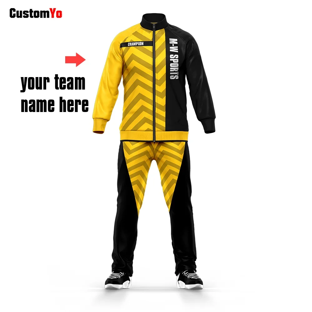 Оптовая продажа мужские костюмы для бега из 100% полиэстера спортивная куртка с