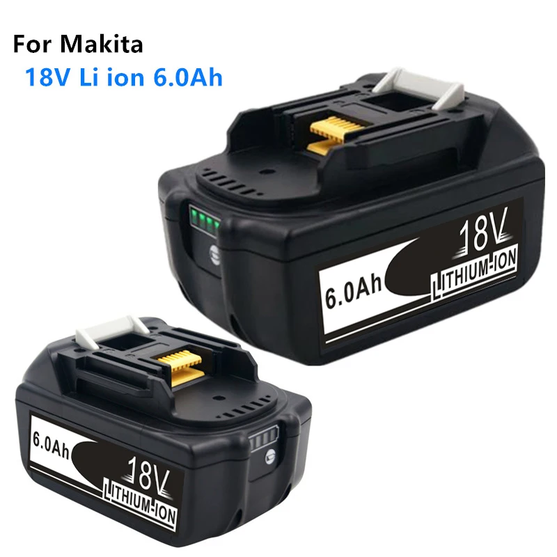 Аккумуляторная литиевая батарея BL1860 18 в 400 Ач для электроинструментов Makita BL1815 BL1830