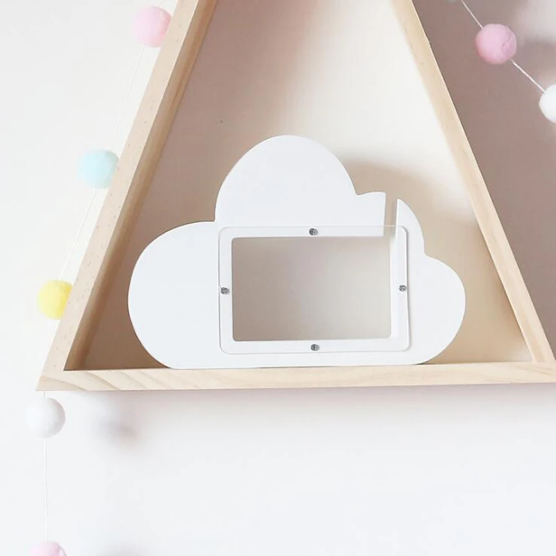Деревянная Копилка облако для детской комнаты прозрачные декоративные