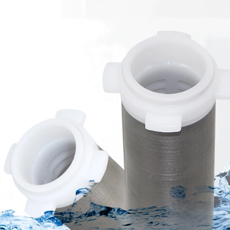 

Water Filter System 2/5 Inch&1 Inch Brass Mesh Prefilter Purifier Home Water Filter System W/ Reducer Adapter&Gauge