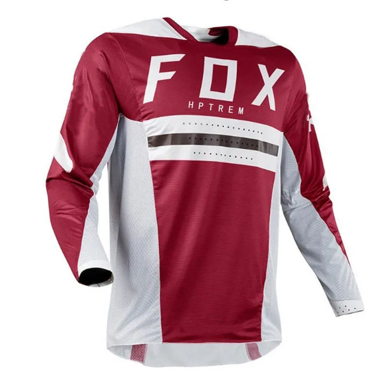 

2021 motorcycle mountain bike team downhill jersey MTB Offroad DH MX bicycle locomotive shirt cross country mountain bike jersey